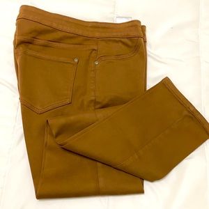 NYJD Portabella 8 pull on skinny ankle leggings spandex/cotton